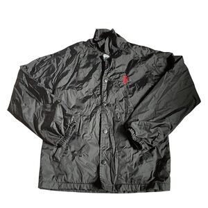 Empyre Black Windbreaker Jacket Medium 7-8 years old